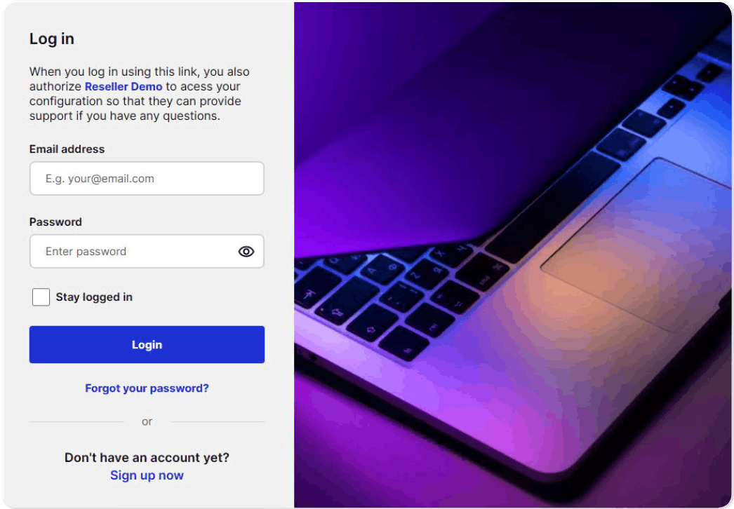 Create a Manager Account