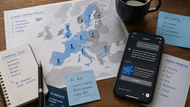 OpenAI Ads Geo-Targeting in 31 European Markets