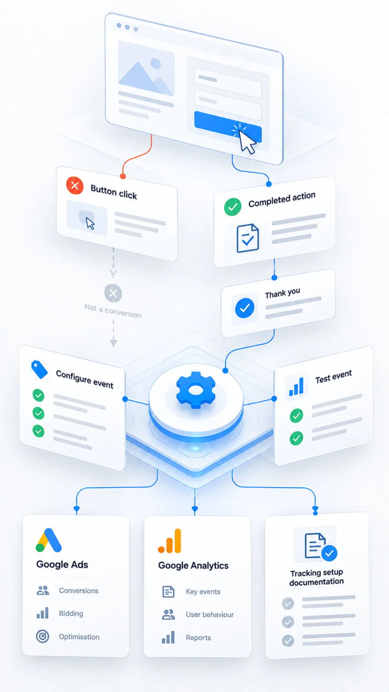 Google Ads and Google Analytics Conversion Tracking Setup