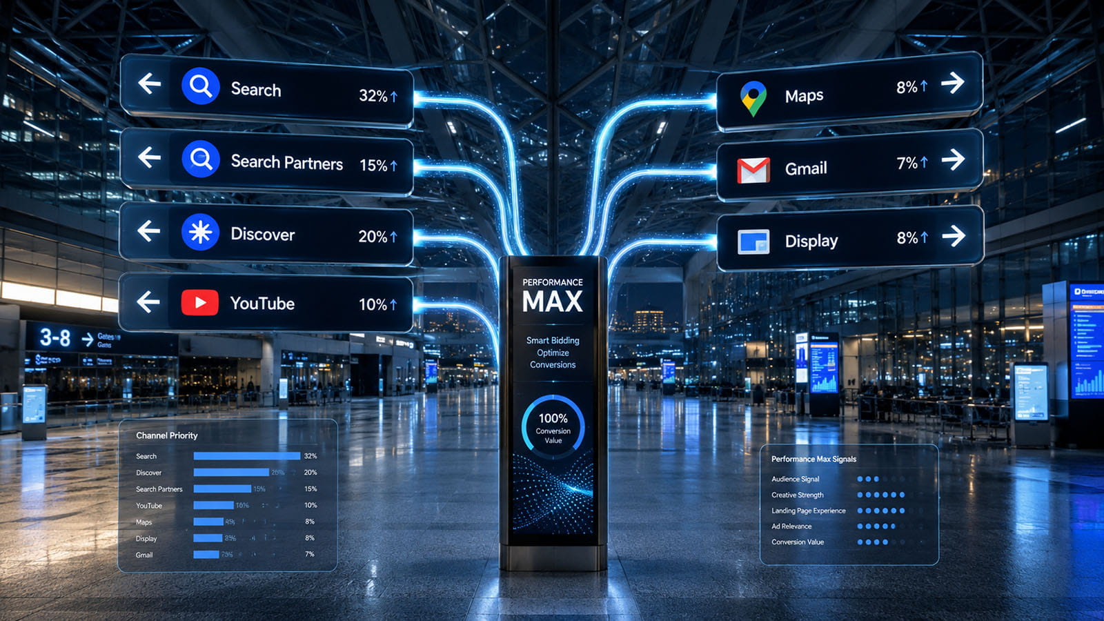 Google is alpha-testing PMax channel priority controls