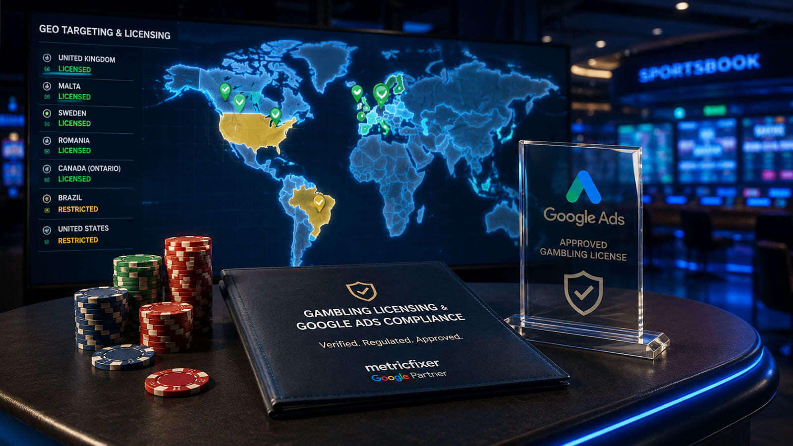 Google tightened gambling ad certification in August 2026
