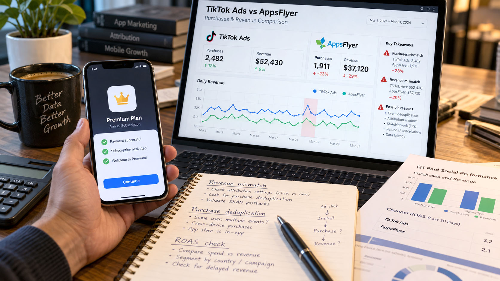 Why TikTok Ads and AppsFlyer Don't Match