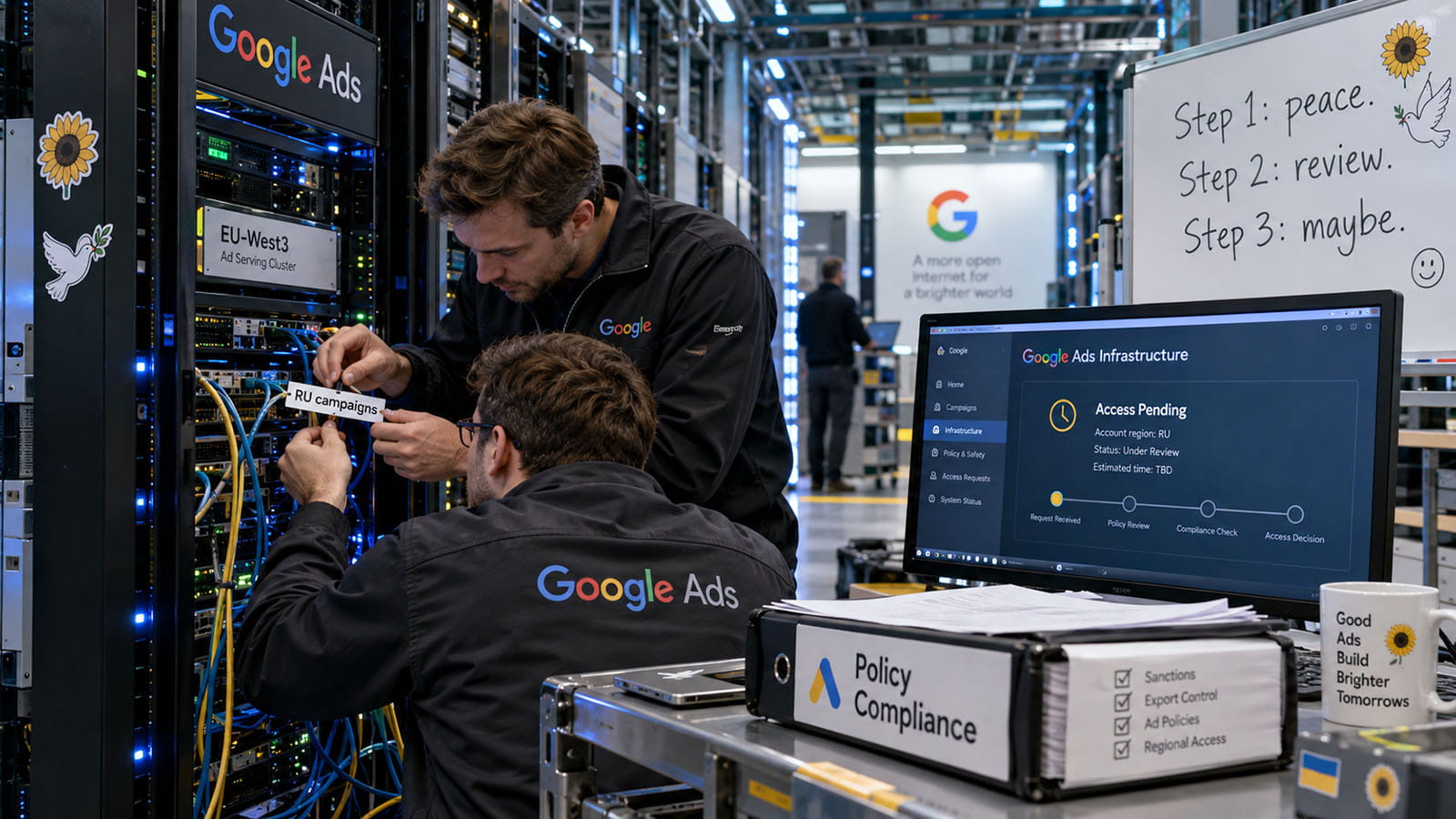 Russia Is Selectable in Google Ads. Has Ad Serving Resumed?