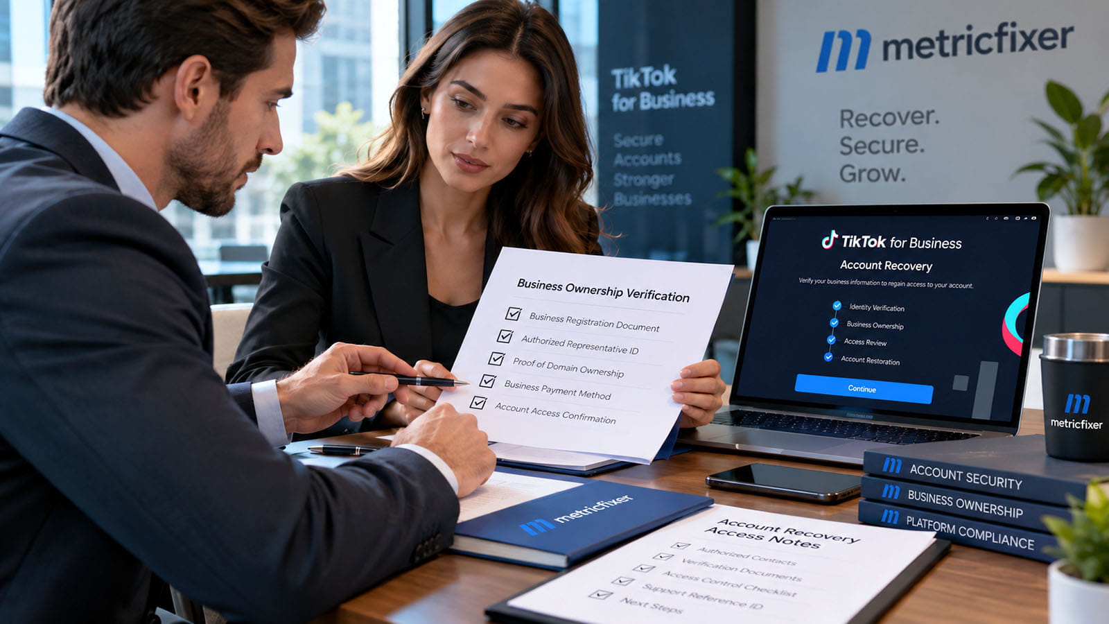 Lost your TikTok for Business email, phone or 2FA access? Learn official support routes, ownership evidence and the steps to request account recovery.