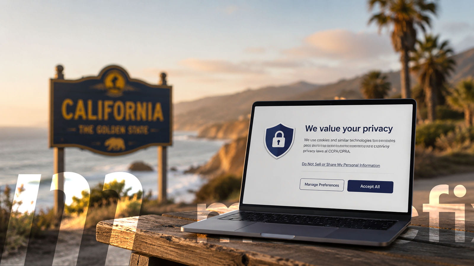 Separate CIPA interception risk from CCPA opt-out duties, GPC, Do Not Sell or Share, SB 690, and California-specific Cookiebot setup.