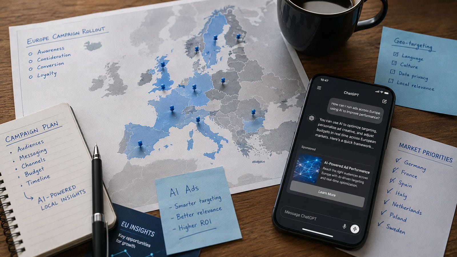 OpenAI Ads in Europe: The 31-Country Geo-Targeting Guide